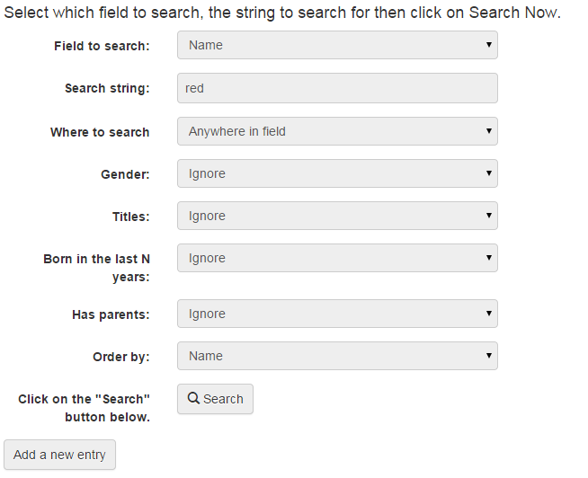 search page